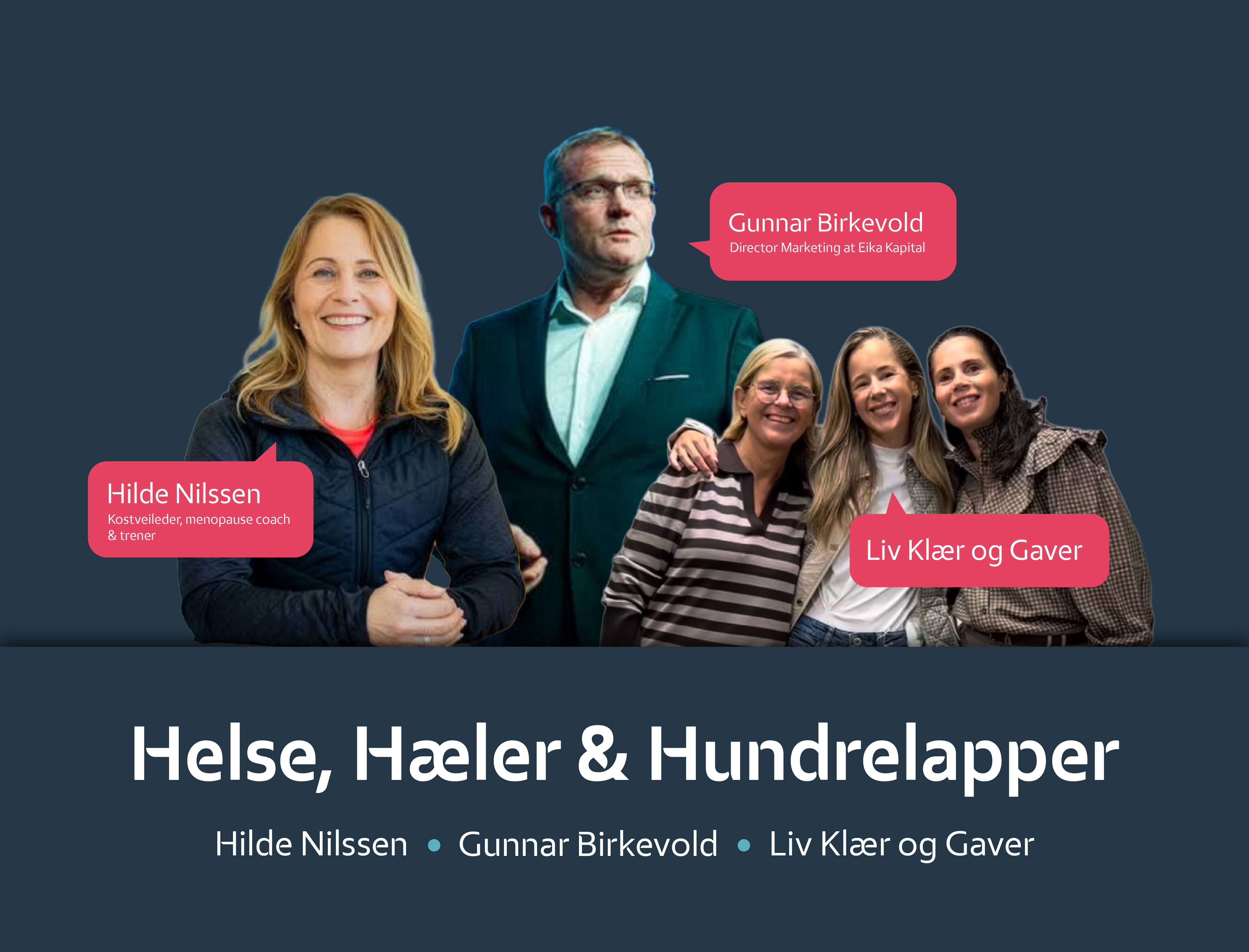 Bilde av Hilde Nilssen, Gunnar Birkevold og gjengen på Liv Klær og Gaver.